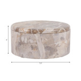 EV80592-02#4" 30oz Haven Bergamont & Clary Sage Marble Candle