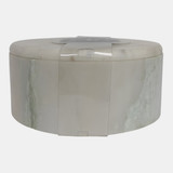 EV80592-04#4" 30oz Cashmere Vanilla & Musk Marb Stone Candle