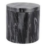 EV80592-05#4" 9oz Small Hazel Amber & Oak Marble Stone Candle