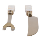 EV23515-03#S/2 13" Sebring Mother Of Pearl Carving Utensil 