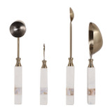 EV23517#S/4 10" Sebring Mother Of Pearl Bar Tool Set 