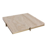 EV23524#15x15" Sheffield Travertine Tray