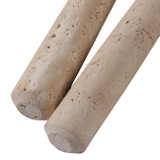 EV23525-01#S/2 11" Sheffield Travertine Salad Utensil Set 