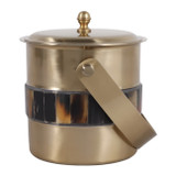 EV23535#7" Stryker Horn Inlay Ice Bucket