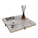 EV23542#15x15" Sylvania White Quartz Tray