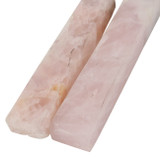 EV23547#S/2 13" Urbana Rose Quartz Cake Utensil Set 