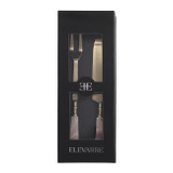 EV23548-02#S/2 13" Urbana Rose Quartz Carving Utensil Set