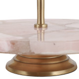 EV23549#14" Urbana Rose Quartz 2-tiered Tray