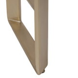 EV23569#S/2 40/48" Jules Selenite Console Table