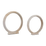 EV23597#S/2 10/12" Impex Palimanan Stone Ring Statuary 