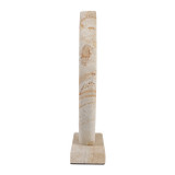 EV23600#14" Crescent Palimanan Stone Statuary 