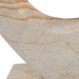 EV23600#14" Crescent Palimanan Stone Statuary 