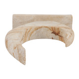 EV23600#14" Crescent Palimanan Stone Statuary 