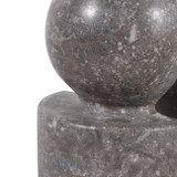 EV23605#S/2 6" Julio Marble Bookends