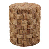EV23626#Pulap Woven Banana Leaf Stool