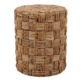 EV23626#Pulap Woven Banana Leaf Stool
