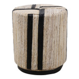 EV23627#Restas Woven Banana Abaca Stool