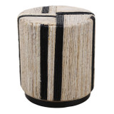 EV23627#Restas Woven Banana Abaca Stool