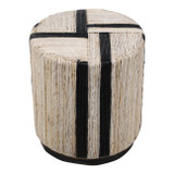 EV23627#Restas Woven Banana Abaca Stool