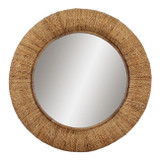 EV23630#Pulap Woven Banana Wall Mirror