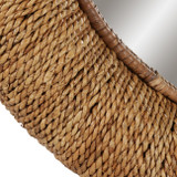 EV23630#Pulap Woven Banana Wall Mirror