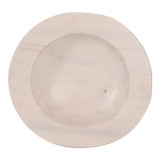 EV23634#Blanco Carved Teak Wood Bowl