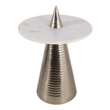 EV23644#26" Aster Marble Accent Table