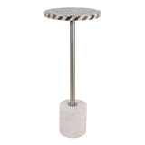 EV23651#24" Yarrow Accent Cocktail Drink Table