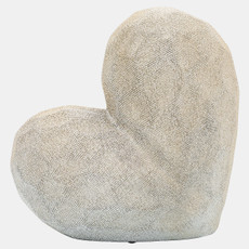 13216-07#11" Scratched Heart Deco, Champagne