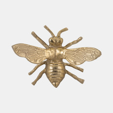 19055#Metal, 7" Busy Bee, Gold