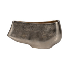 EV19177-01#Metal, 10" Andria Small Gold Vase