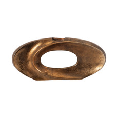 EV19225-01#13" Belcove, Metal Cut-out Vase, Bronze