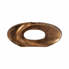 EV19225-01#13" Belcove, Metal Cut-out Vase, Bronze