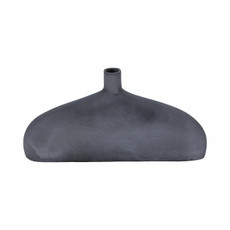 EV19363-01#14" Mauer Sleek Metal Gray Vase