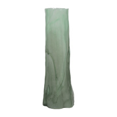 EV19433-03#20" Verena Large Green Glass Vase