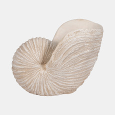 19740#18" Shell Sculpture, Ivory
