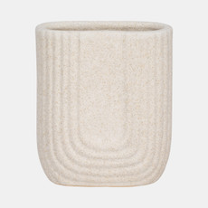 19841#8" Speckled Sand Upside Down Arch, Ivory