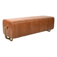EV19685#60" Felix Real Leather Bench