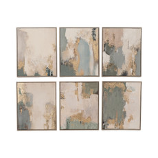 EV70326#S/6 16x20 Enlightened Handpainted Wall Art