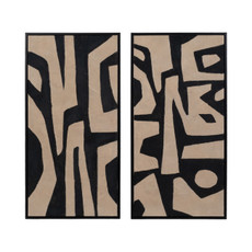EV70332#S/2 24x50 Tribeca Handpainted Art 