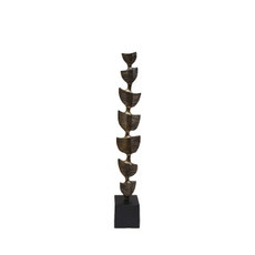 EV19883-01#29" Hensly Small Metal Statuary, Black