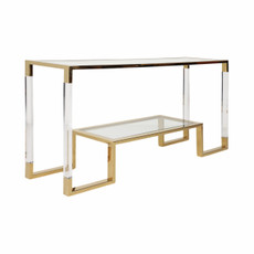EV20112#62" Vassar Acrylic Console Table