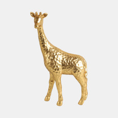20172#10" Standing Pretty Giraffe, Gold