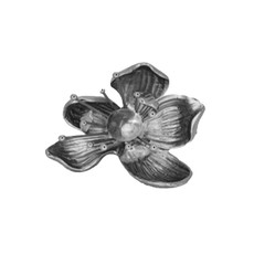 EV19527-02#10" Addie Metal Flowers, Silver