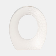 20325-02#10" Rough Finish Open Cut-out With Vase Opening, W