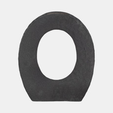 20325-04#10" Rough Finish Open Cut-out With Vase Opening, B