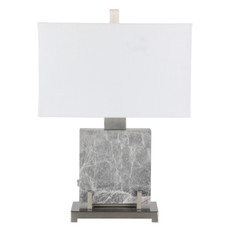 EV51343#22" Lazio Grey Marble Lamp