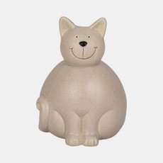 20408#6" Chubby Kitty, Grey