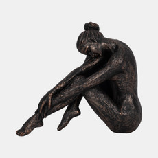 20472-02#11" Resting Ballerina, Bronze