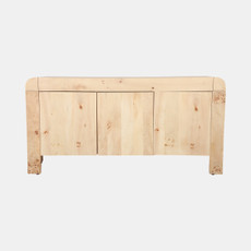 20652-02#60" Burl Wood Sideboard, Natural